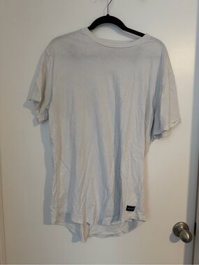 Hollister Men's Crew Neck T-Shirt in White